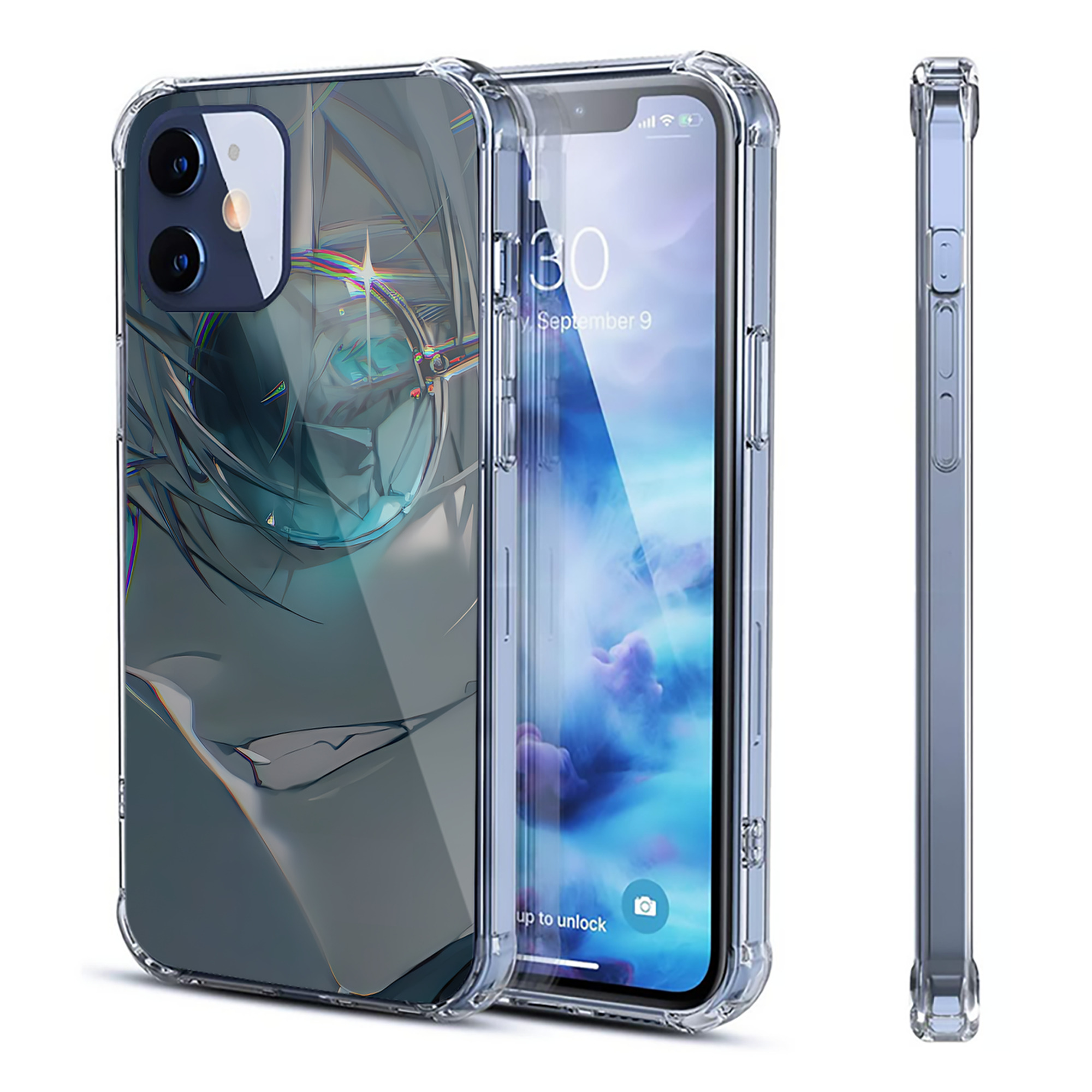 （画像用） SPY×FAMILY间谍家家酒 【iPhone 12シリーズ対応】透明スマホケース（クリアソフトケース）